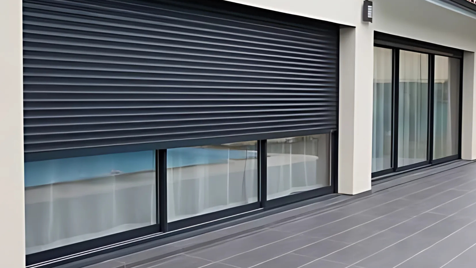 Volet roulant motorisé en aluminium ISO-BEST Maroc